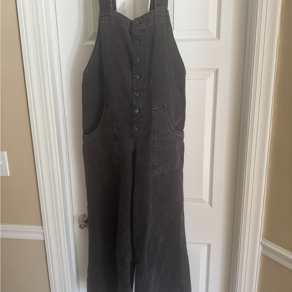 We The Free Charcoal Jumpsuit